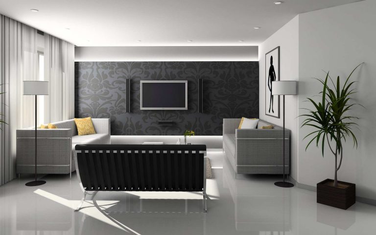 Super Meraki 3BHK apartment living room interior in Hyderabad
