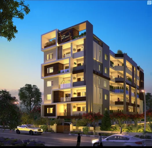 Super Riasath Residency luxury 3BHK apartments in Khairatabad Hyderabad